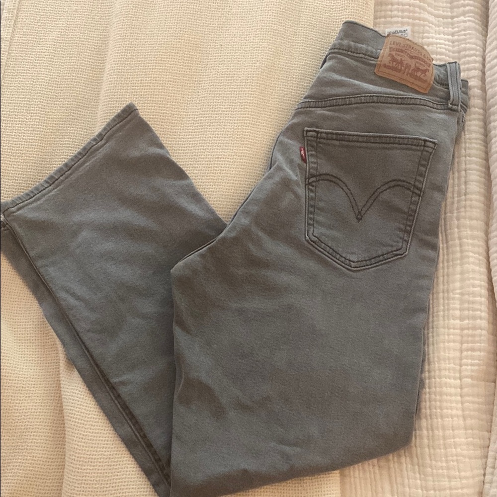 Levi's Charcoal Denim Pants
